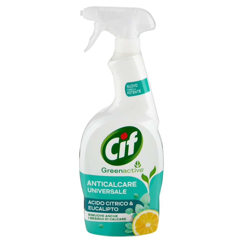 Cif Greenactive Anticalcare Universale Acido Citrico & Eucalipto 650 ml